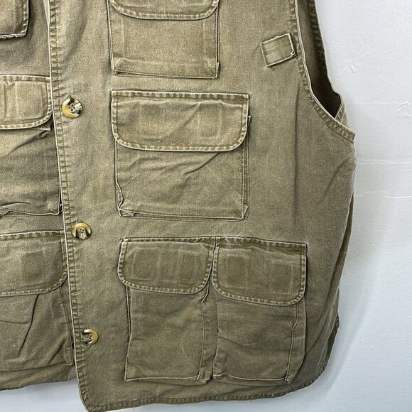 Trail Designs TV726 Fishing Sport Hunting Photography Vest Men’s Green 2X - Picture 5 of 14